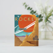 Carte Postale Par fusée (Debout devant)