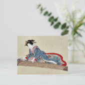 Carte Postale par Hasegawa, Settei Ukiyo-e. (Debout devant)