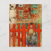 Carte Postale Par la clôture (Devant)