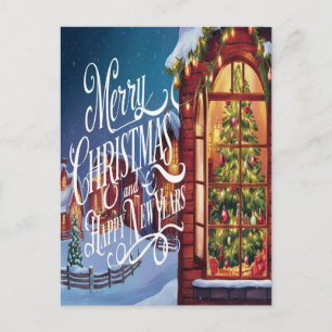 Carte Postale Par la fenêtre Vacances