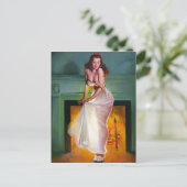 Carte Postale Par la pointe d'incendie vers le haut (Debout devant)