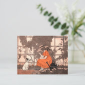 Carte Postale Par le Mur des Jardins (Debout devant)