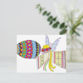 Carte Postale Par les ailes d'un ange l'art populaire ukrainien (Debout devant)