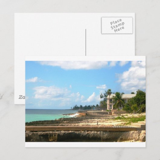 Carte Postale Par l'océan (Devant / Derrière)