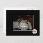 Carte Postale Par manque d'intérêt (Devant / Derrière)