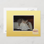 Carte Postale Par manque d'intérêt (Devant / Derrière)