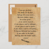 Carte postale par Pâtisseries Poétique de Muse (Devant / Derrière)