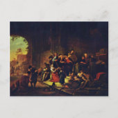 Carte Postale Parabole Des Travailleurs Dans Le Vignoble Par Wet (Devant)