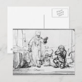 Carte Postale Parabole du créancier impitoyable (Devant / Derrière)