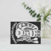 CARTE POSTALE PARACAS-PÉROU (Debout devant)