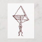 Carte Postale parachute (Devant)