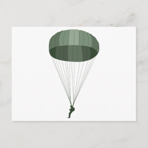 Carte Postale Parachute