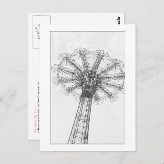 Carte Postale Parachute Jump Tower (Coney Is, NY) postcard (Devant / Derrière)