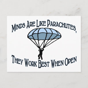 Carte Postale Parachutes de Minds