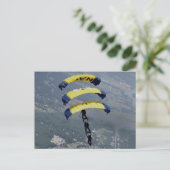 Carte Postale Parachutes Skydiving (Debout devant)