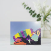 Carte Postale parachutiste photo parfait (Debout devant)