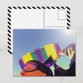 Carte Postale parachutiste photo parfait (Devant / Derrière)