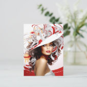 CARTE POSTALE PARADE DE CASQUETTE DE FANCY #2 (Debout devant)