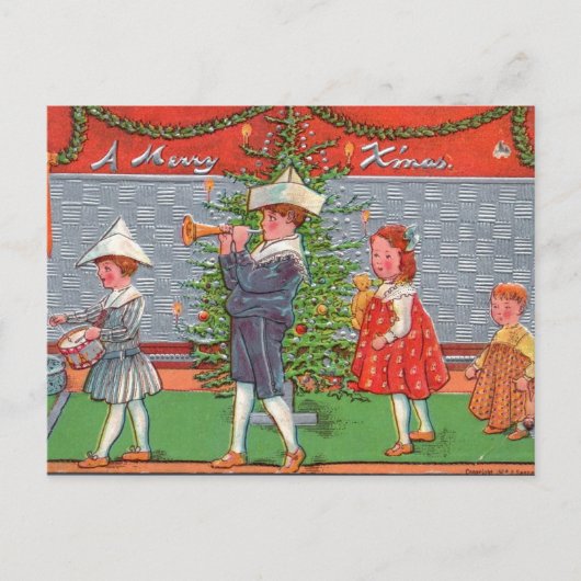 Carte Postale Parade de Joyeux Noël (Devant)