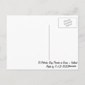 Carte Postale Parade de la Saint-Patricks à Ennis - Irlande (Dos)