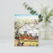 Carte Postale Parade vintage de cirque (Debout devant)