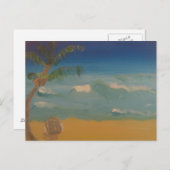 Carte Postale paradis (Devant / Derrière)