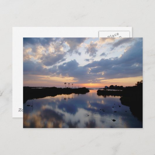 Carte Postale Paradis (Devant / Derrière)