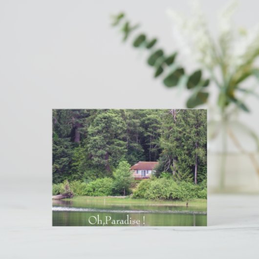 Carte Postale Paradis (Debout devant)