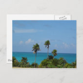 Carte Postale paradis (Devant / Derrière)