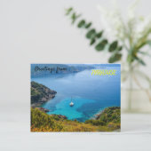 Carte Postale Paradis (Debout devant)