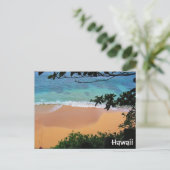 Carte Postale paradis balnéaire hawaii (Debout devant)