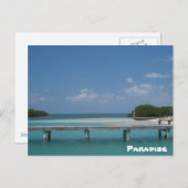 Carte Postale Paradis - Customisé (Devant / Derrière)