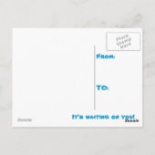 Carte Postale Paradis - Customisé (Dos)