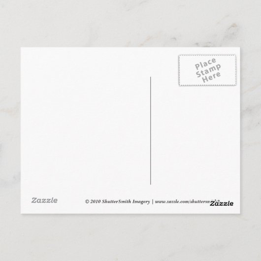 Carte Postale Paradis d'Aruba (Dos)