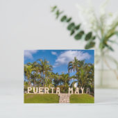 Carte Postale Paradis de Puerta Maya (Debout devant)