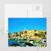 Carte Postale paradis de vacances vrsar l'île d'été croatie (Devant / Derrière)