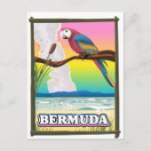 Carte Postale Paradis des Bermudes. (Devant)