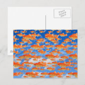 Carte Postale Paradis des poissons rouges (Devant / Derrière)