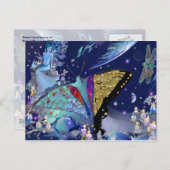 Carte Postale Paradis papillon (Devant / Derrière)