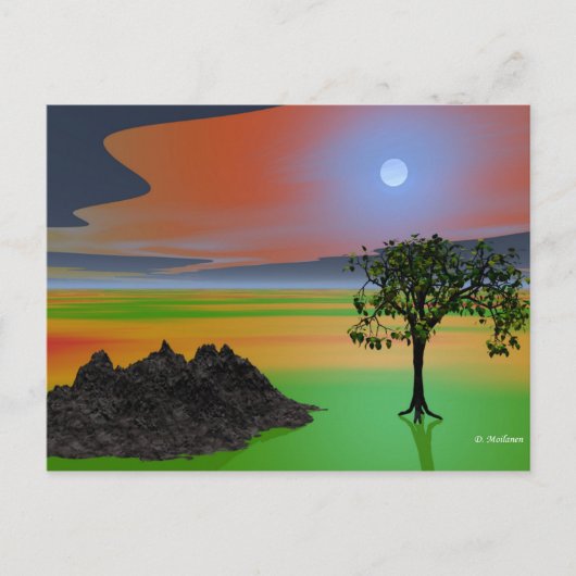 Carte Postale Paradis perdu (Devant)