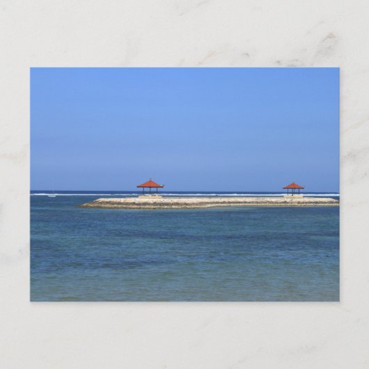 Carte Postale Paradis tropical (Devant)