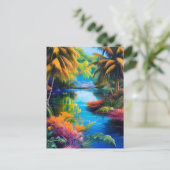 Carte Postale Paradis tropical II (Debout devant)