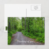 Carte Postale Paradis Vert (Devant / Derrière)