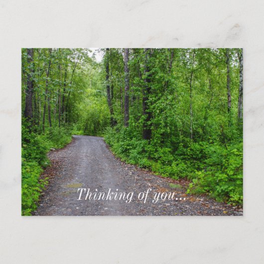 Carte Postale Paradis Vert (Devant)