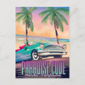 Carte Postale Paradise Cove, Malibu, affiche de voyage en Califo (Devant)