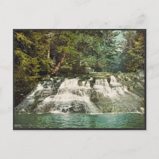 Carte Postale Paradise Falls, Pocono Mountains, Rar de Pennsylva (Devant)