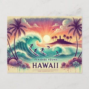 Carte Postale Paradise trouvé : Hawaii