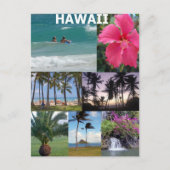 Carte postale paradisiaque Hawaii (Devant)