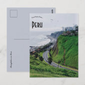 Carte Postale Paragliders in Peru (Devant / Derrière)