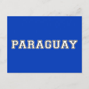 Carte Postale Paraguay